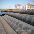 Q195 Q235 SSAW Spiral Welded Carbon Steel Pipe